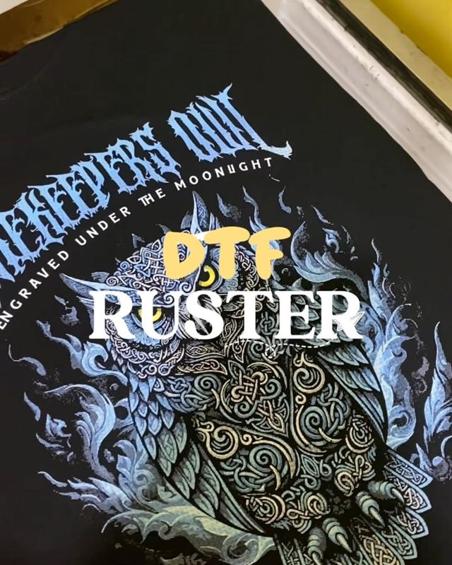 Sablon DTF raster
